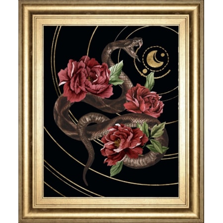 SNEAKY SNAKE #2 22X26 ART | .