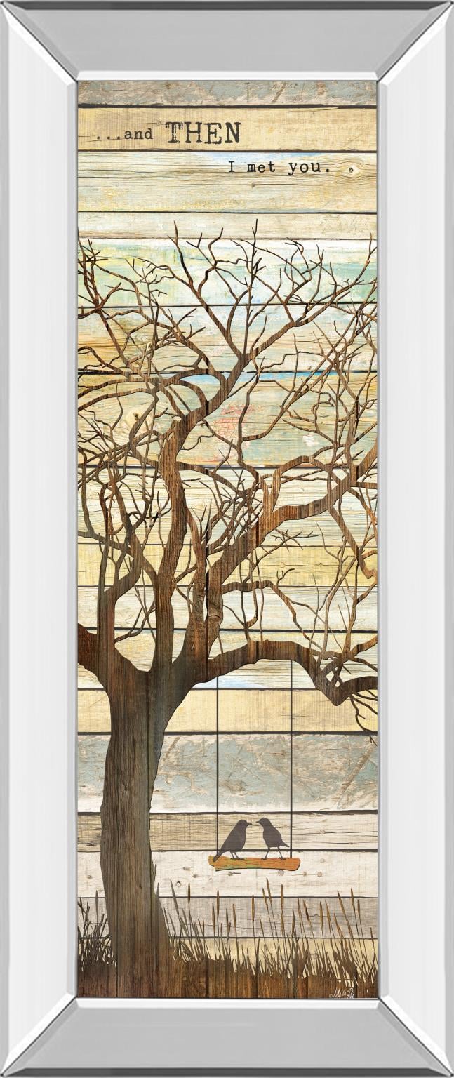 18X42 Mirror Frame Print