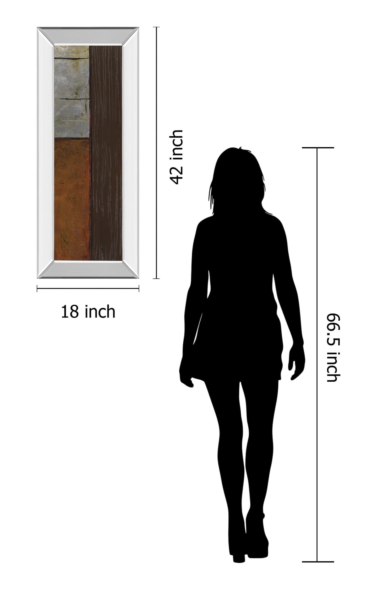 18X42 Mirror Frame Print