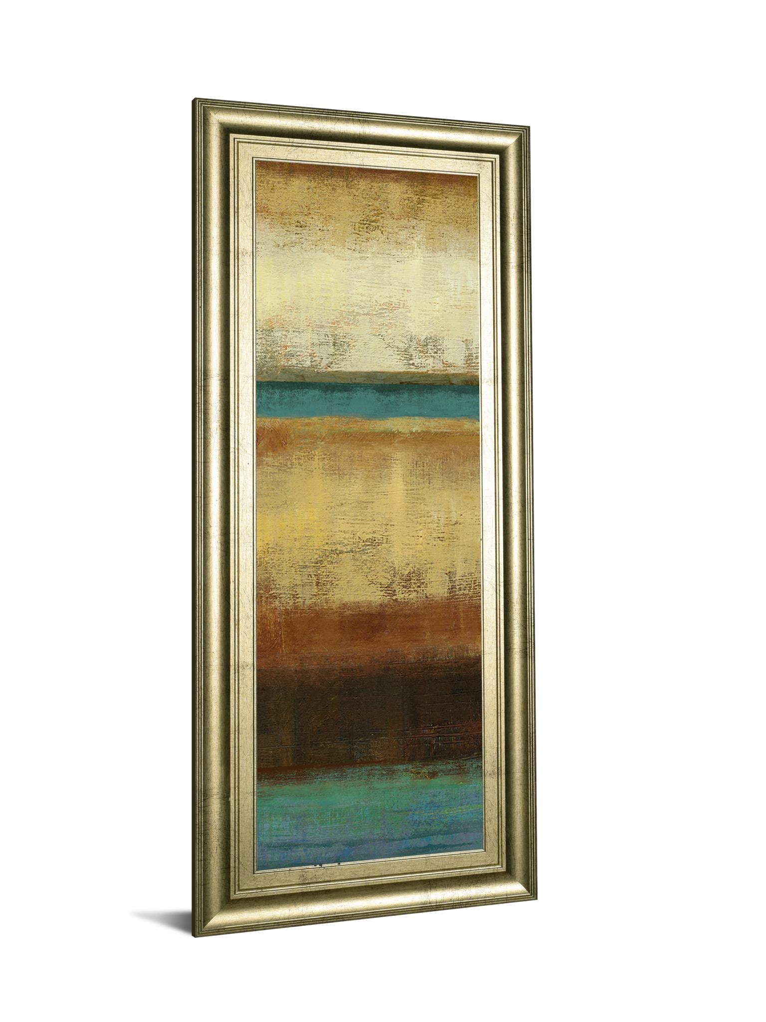 Classy Living Oil Painting 18X42 Framed Print