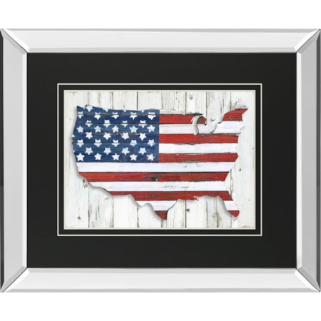 34X40 Mirror Frame Print