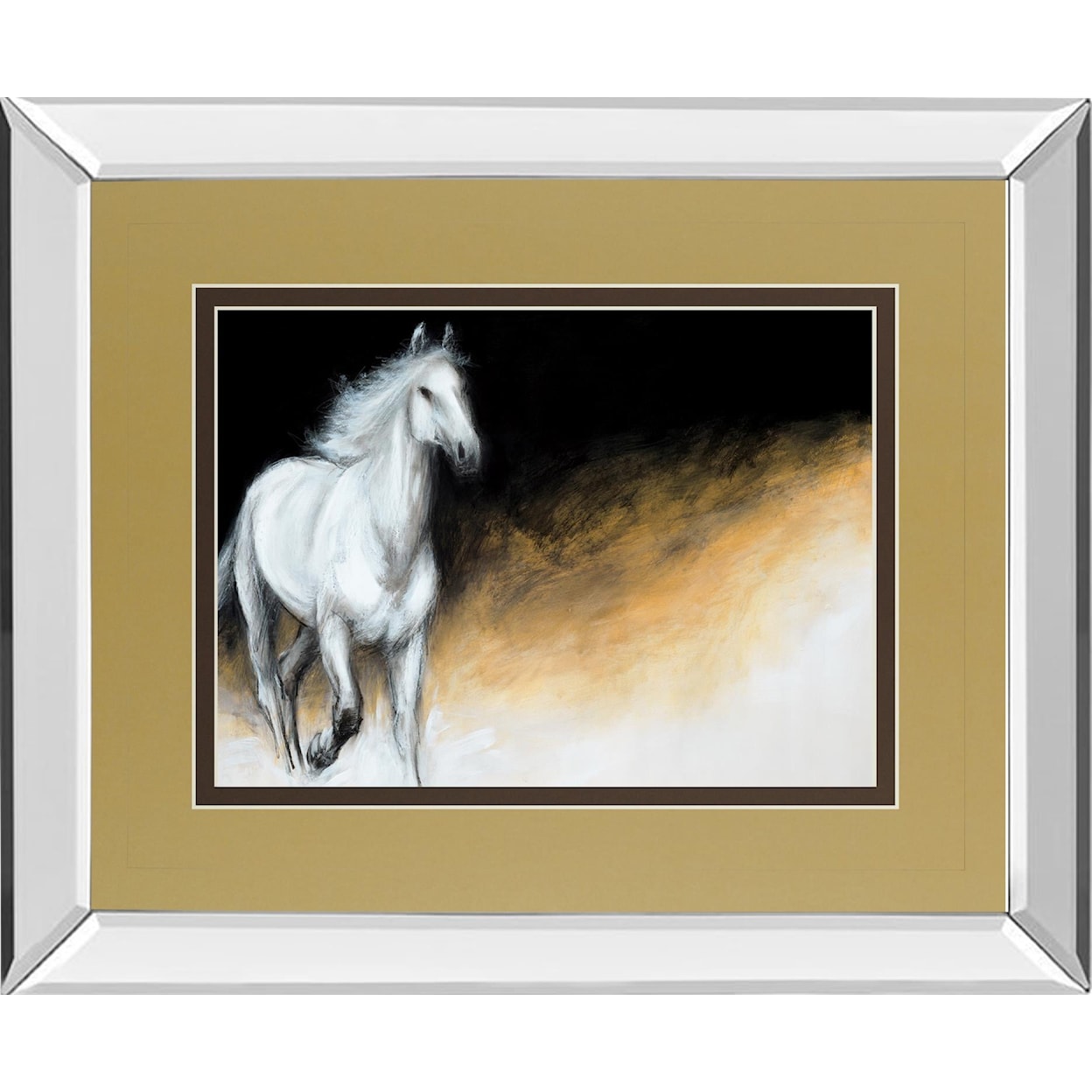 Classy Art Classy Art Mirrored Frame Art 34x40