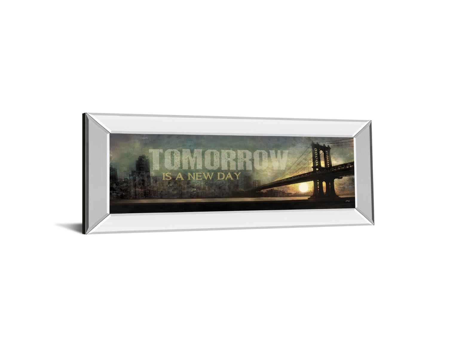 18X42 Mirror Frame Print