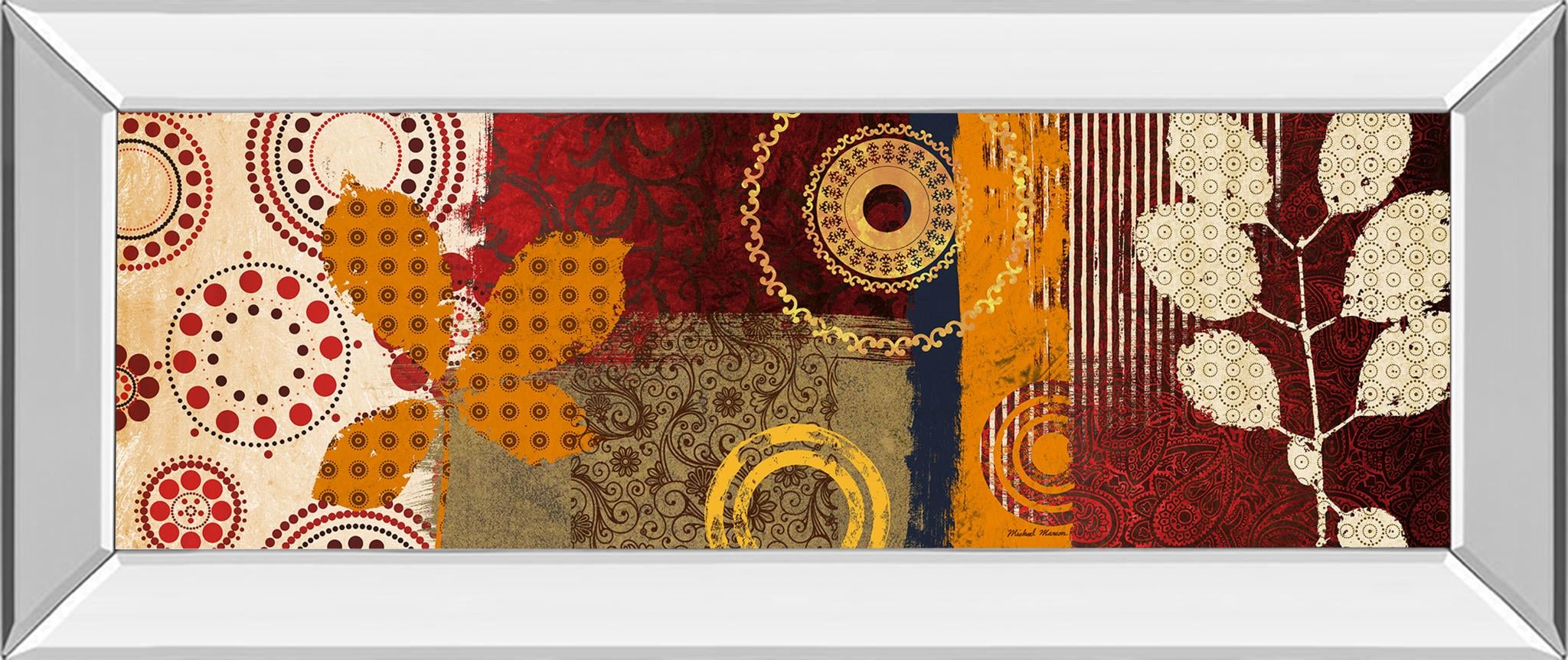 18X42 Mirror Frame Print