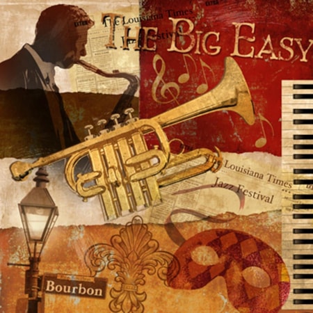 BOURBON JAZZ 50X50 CANVAS |