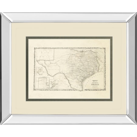 34X40 Mirror Frame Print