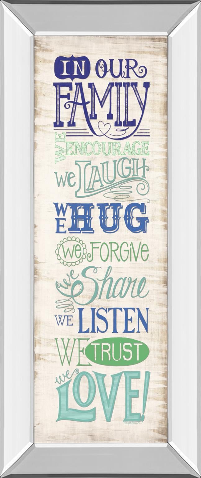 18X42 Mirror Frame Print