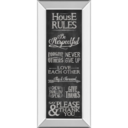 18X42 Mirror Frame Print