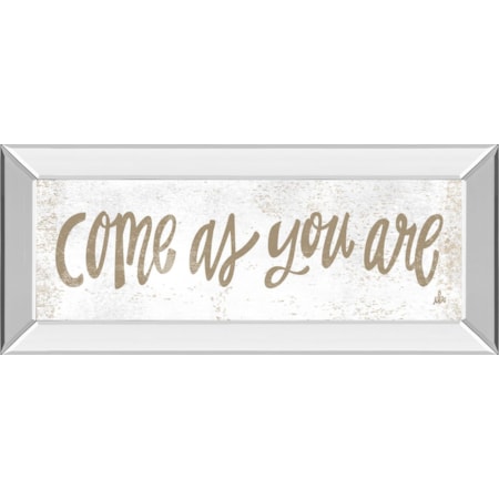 18X42 Mirror Frame Print