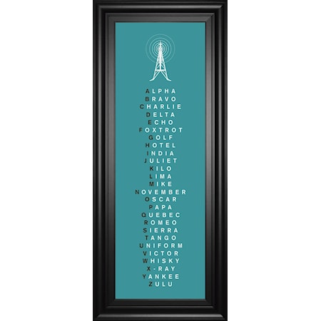 Framed Print 18x42