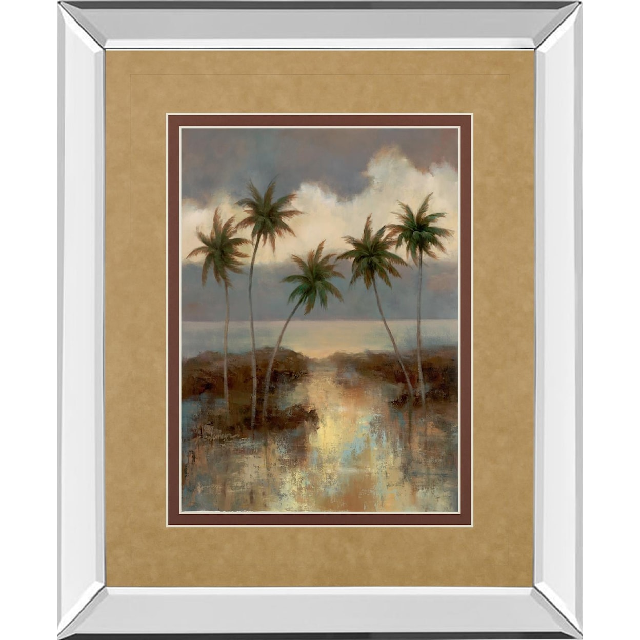 Classy Art Classy Art Mirrored Frame Art 34x40