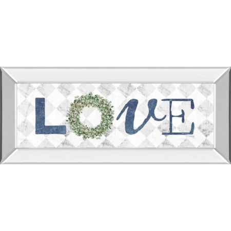 18X42 Mirror Frame Print