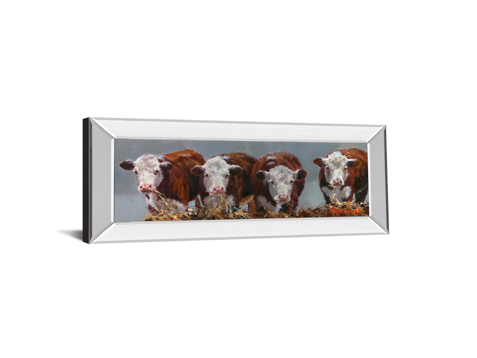 18X42 Mirror Frame Print