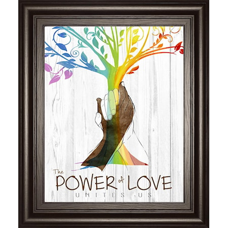 POWER OF LOVE 22X26 ART | .