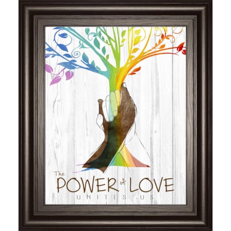 POWER OF LOVE 22X26 ART | .