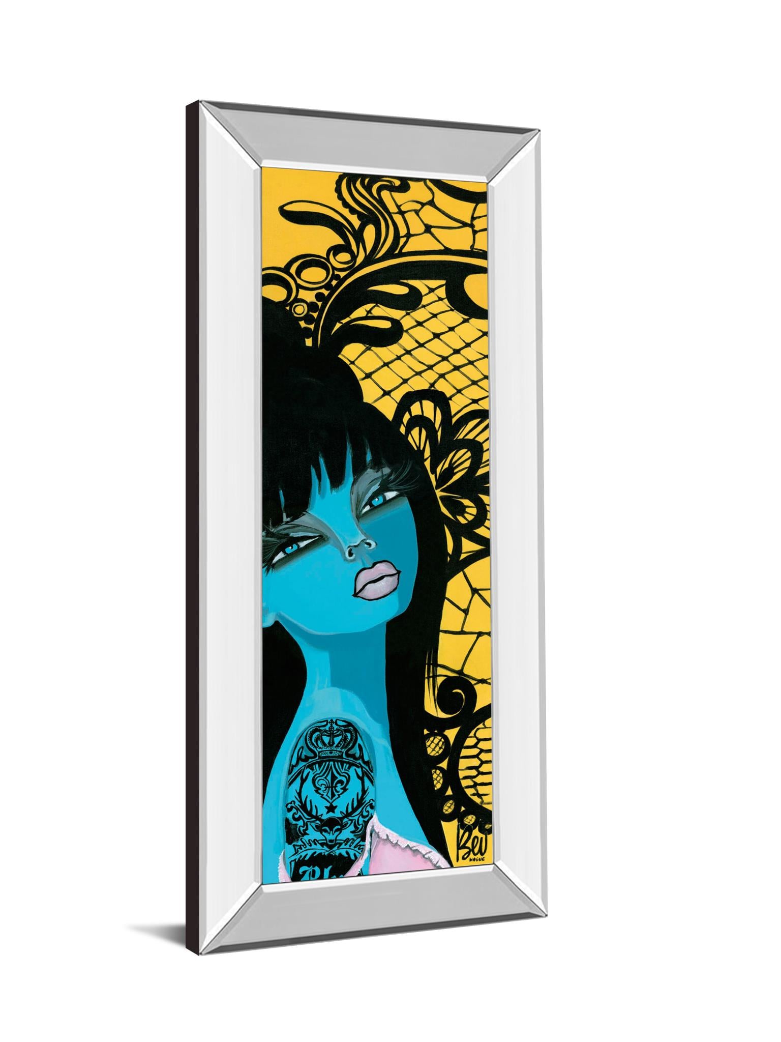 18X42 Mirror Frame Print