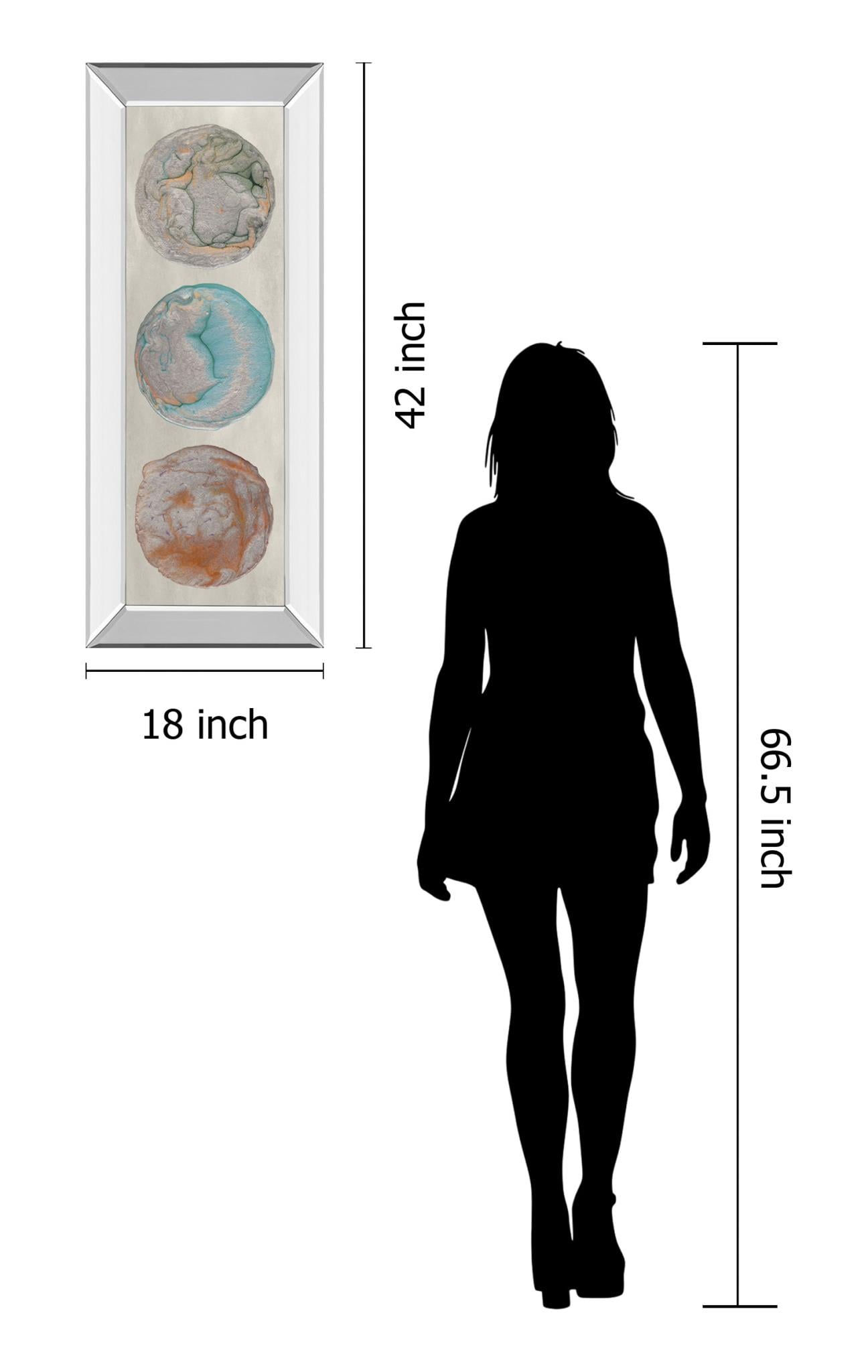 18X42 Mirror Frame Print