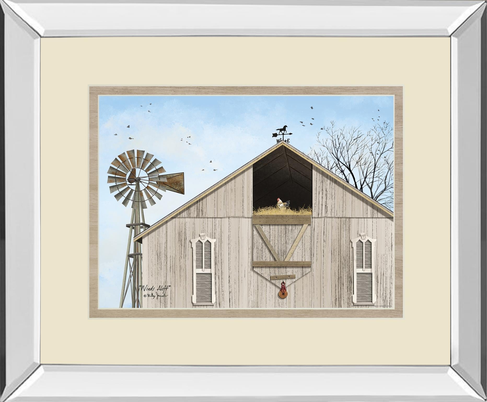 34X40 Mirror Frame Print