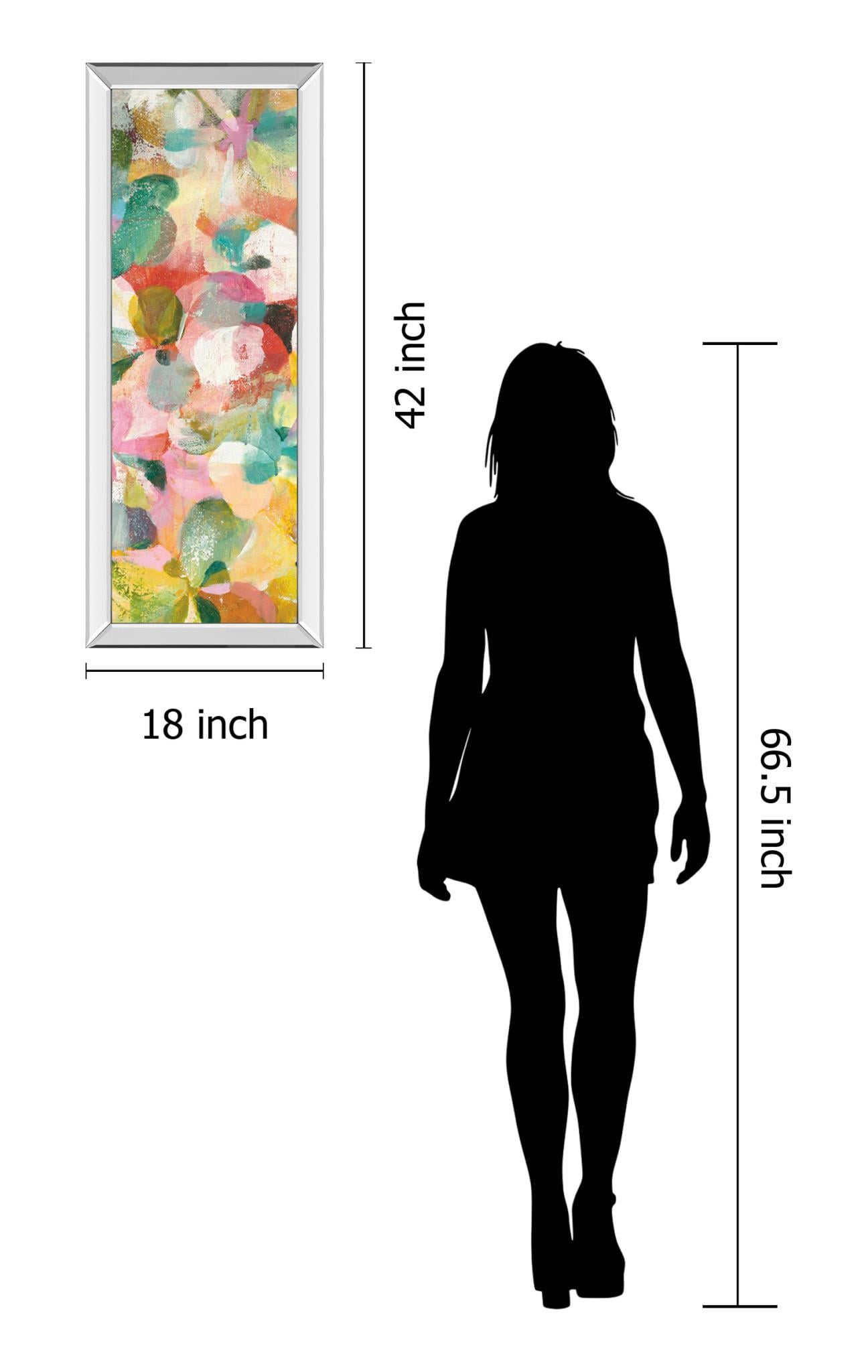 18X42 Mirror Frame Print