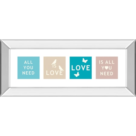 18X42 Mirror Frame Print