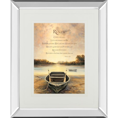 34X40 Mirror Frame Print
