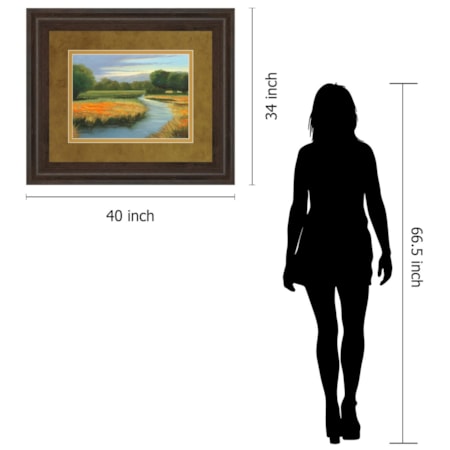 34X40 Framed Print