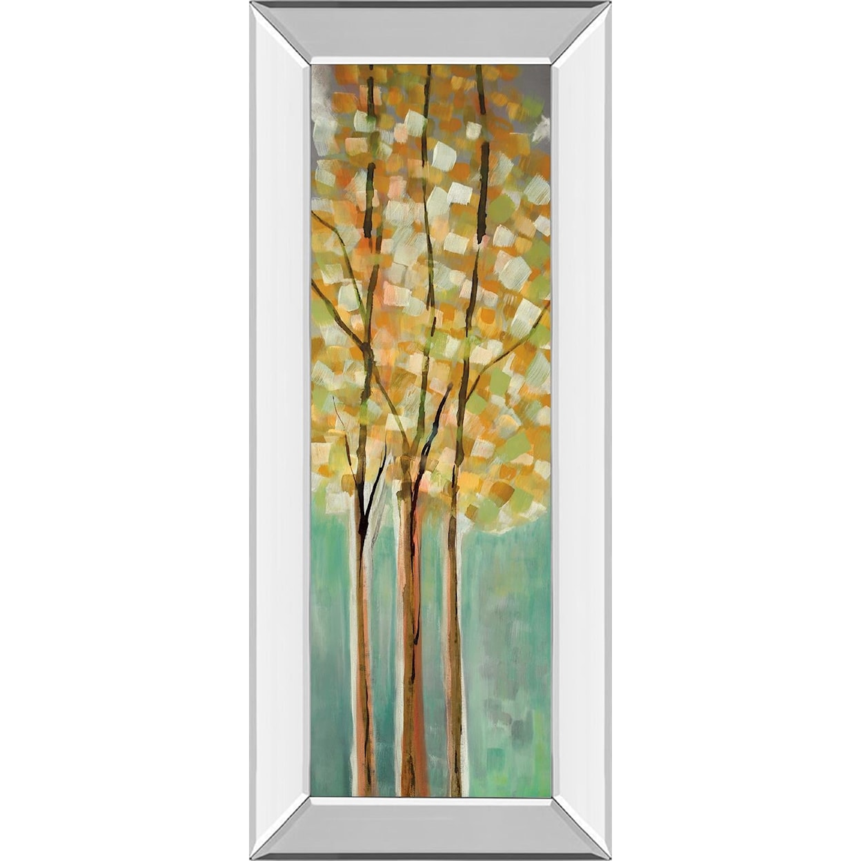 Classy Art Classy Art Mirrored Frame Art 18x42