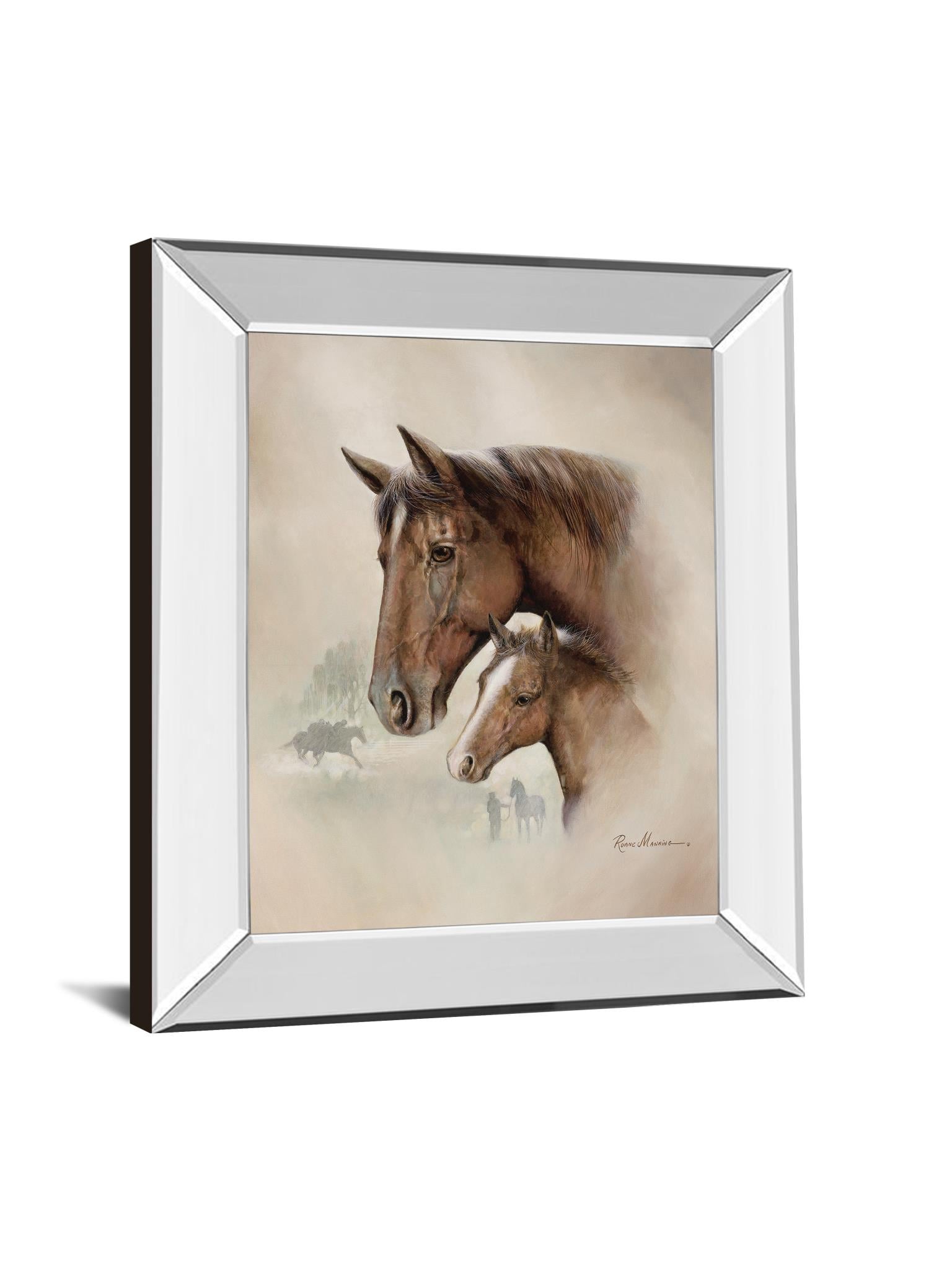 Classy Living Oil Painting 22X26 Mirror Frame Print