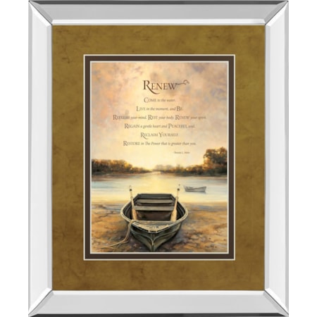 34X40 Mirror Frame Print