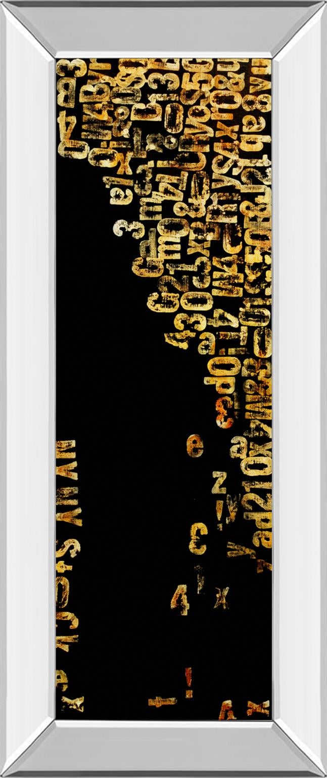 18X42 Mirror Frame Print