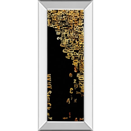 18X42 Mirror Frame Print