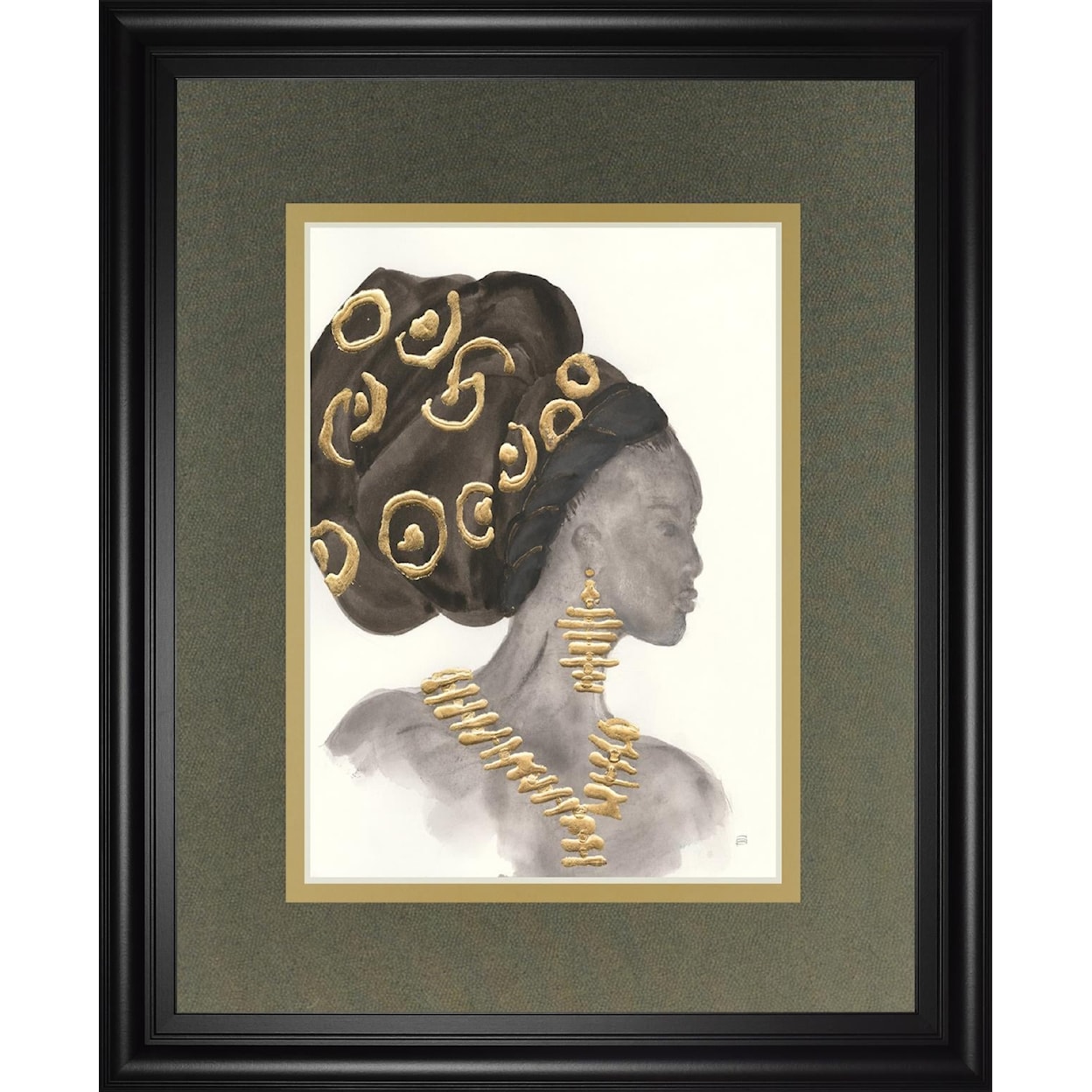 Classy Art Classy Art Framed Print 34x40