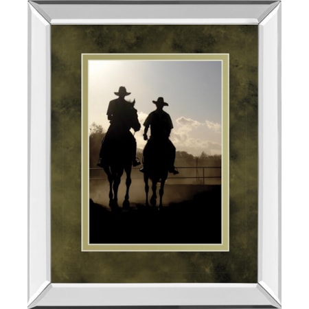 34X40 Mirror Frame Print