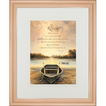 34X40 Framed Print