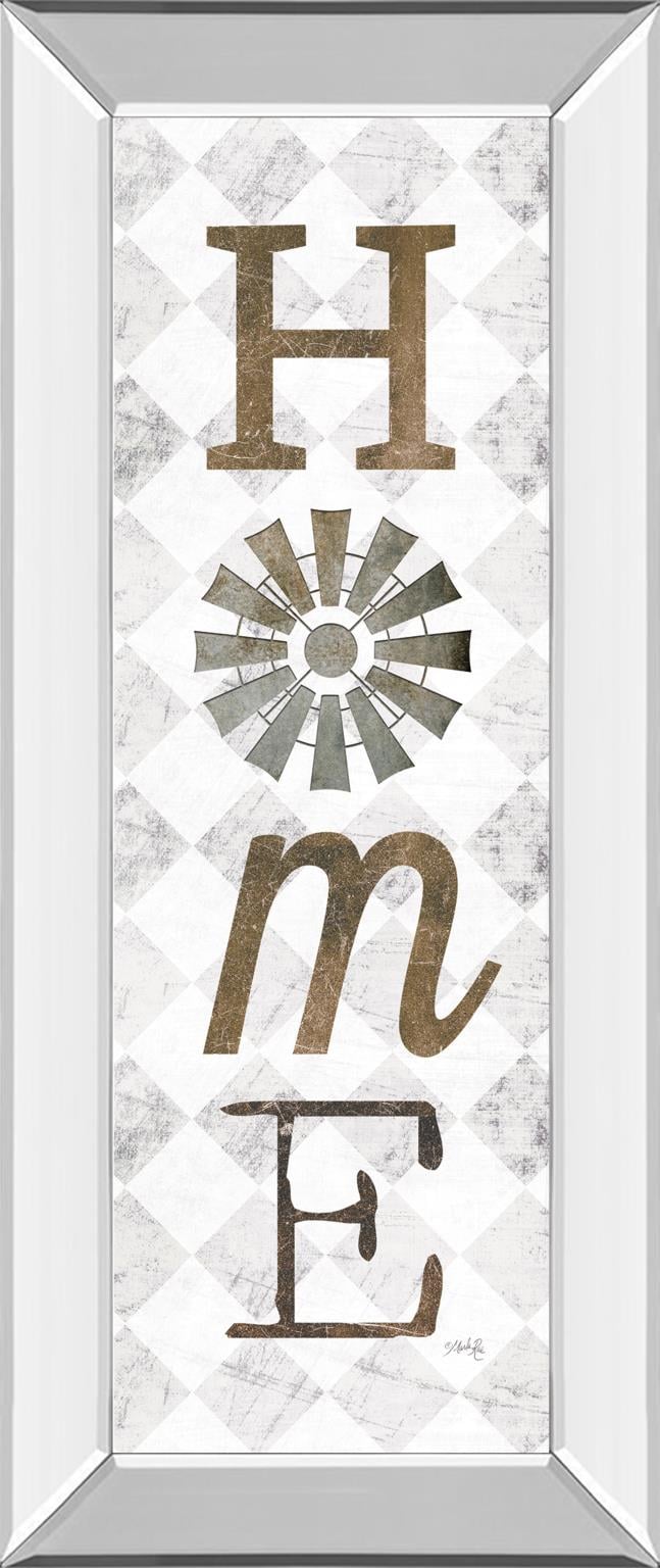 18X42 Mirror Frame Print