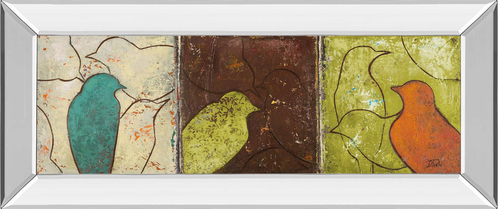 18X42 Mirror Frame Print