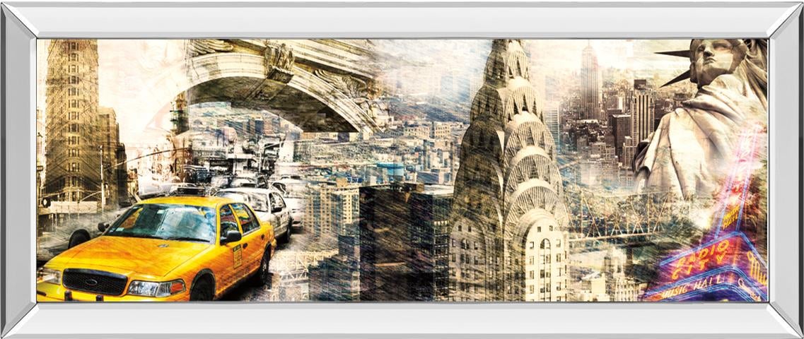 18X42 Mirror Frame Print