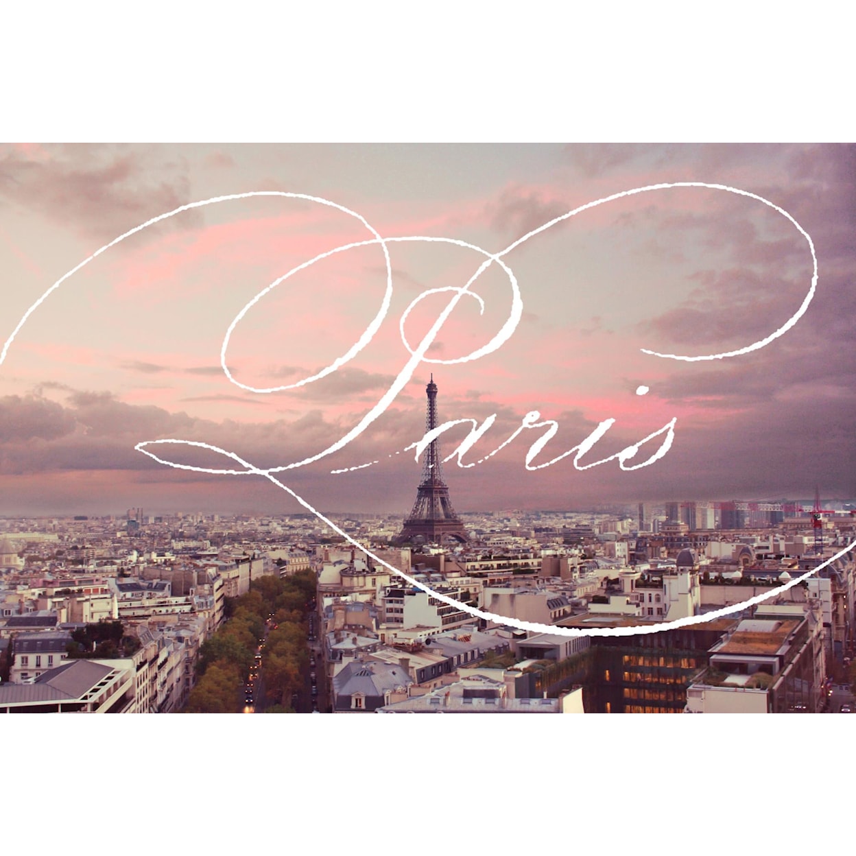 Classy Art Classy Art PARIS AT DUSK CANVAS |