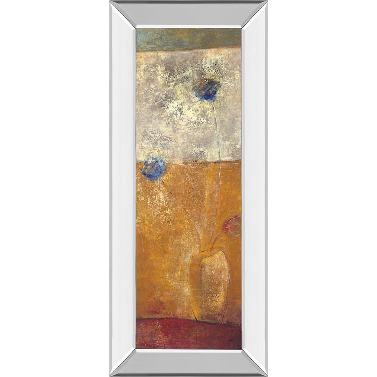 Classy Art Classy Art Mirrored Frame Art 18x42