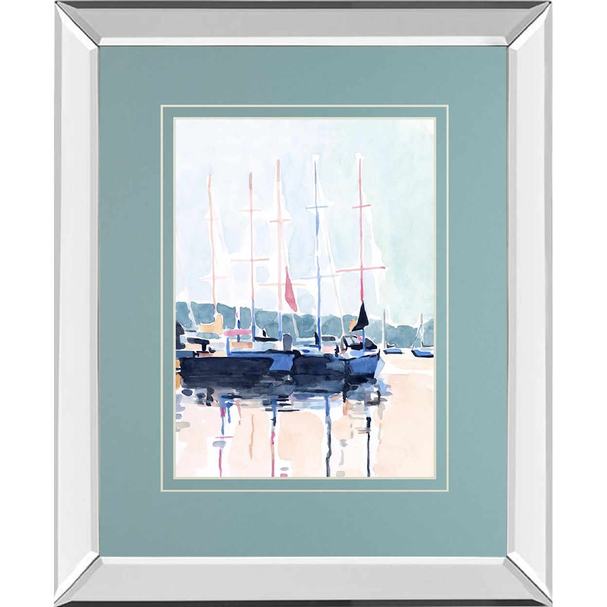 Classy Art Classy Art Mirrored Frame Art 34x40