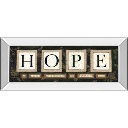 18X42 Mirror Frame Print