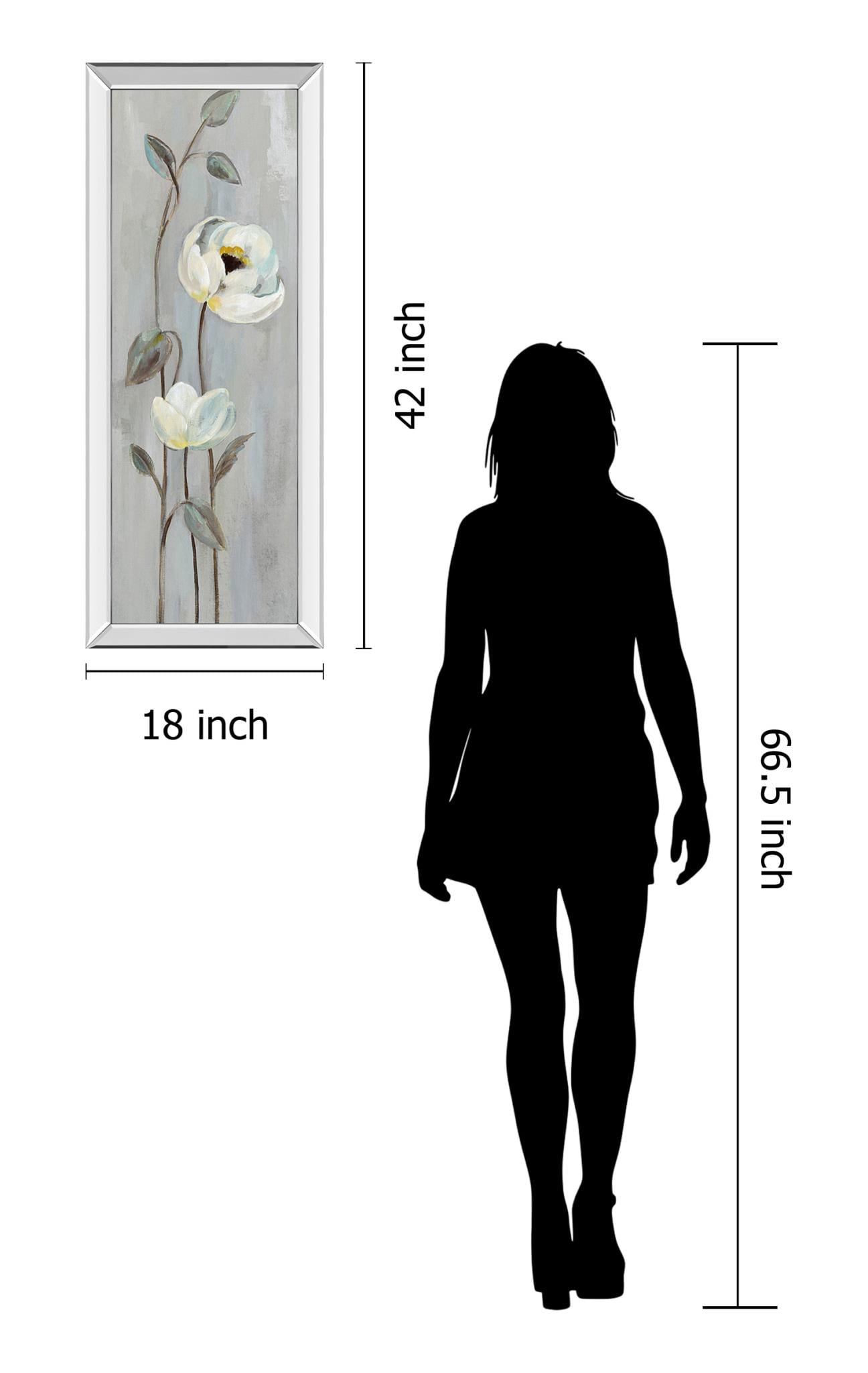 18X42 Mirror Frame Print