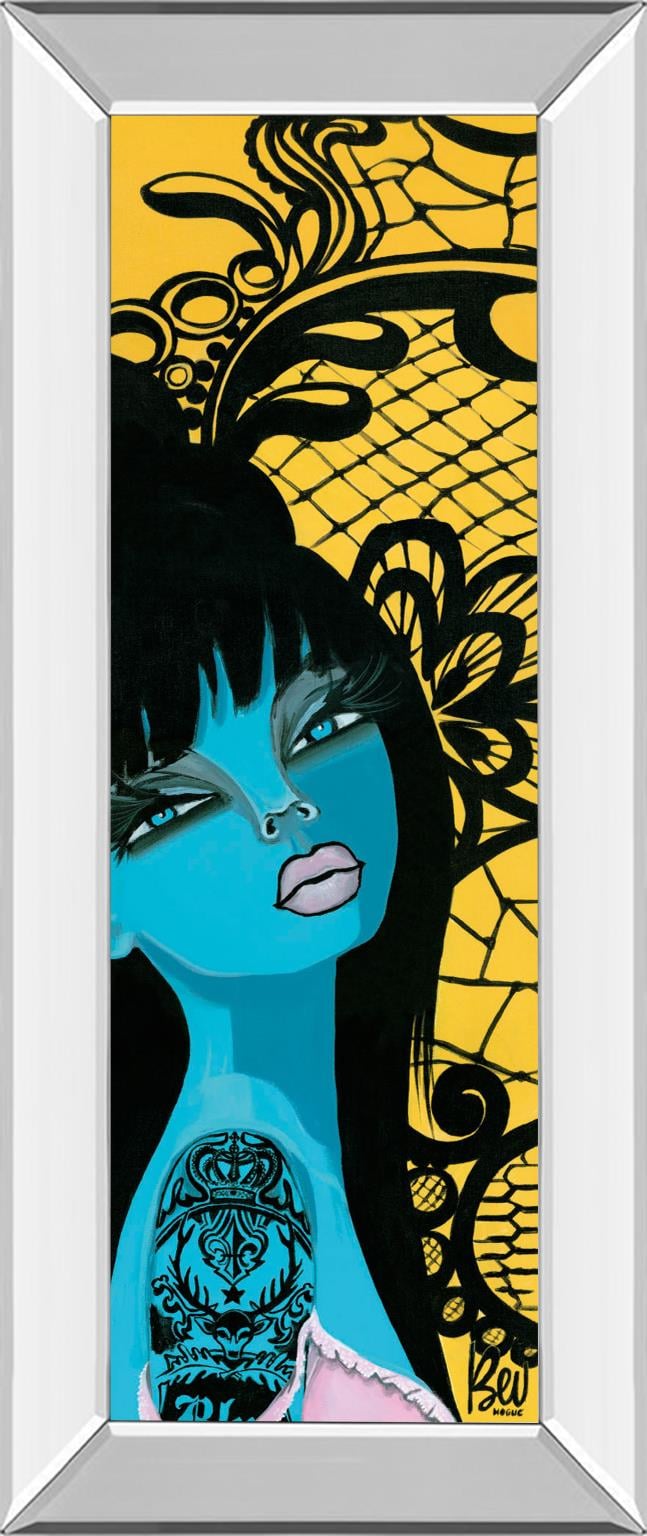 18X42 Mirror Frame Print