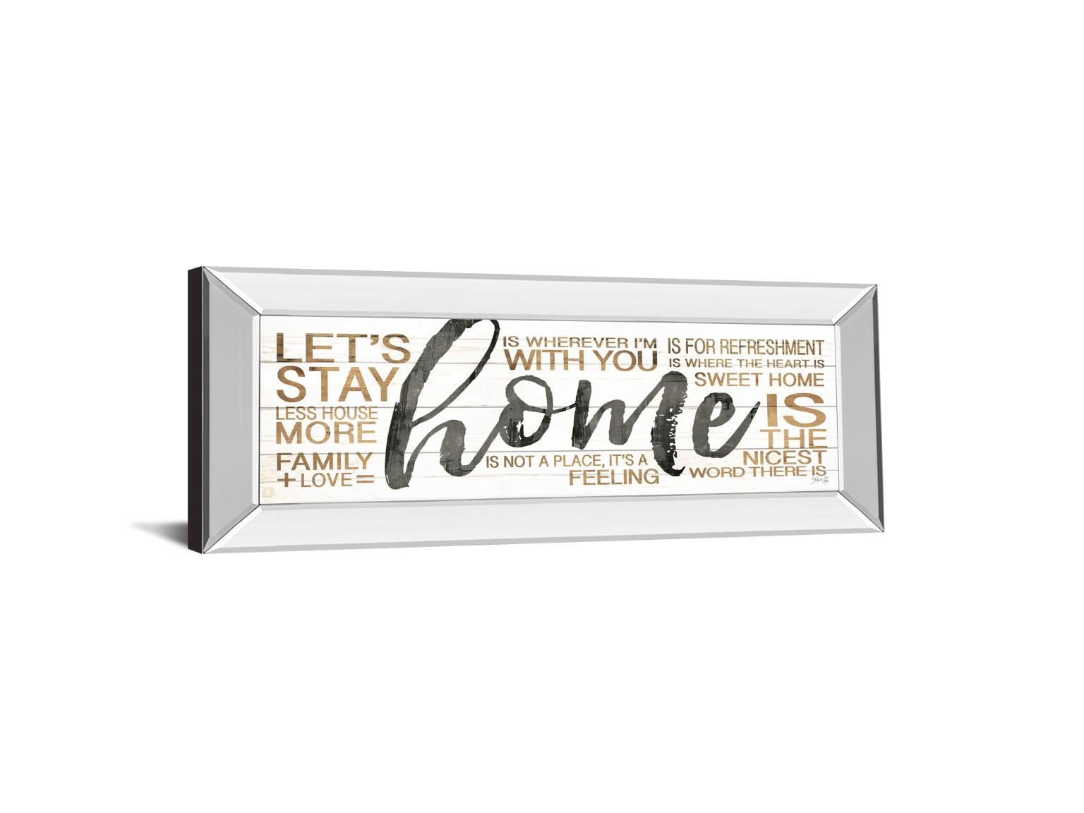 18X42 Mirror Frame Print