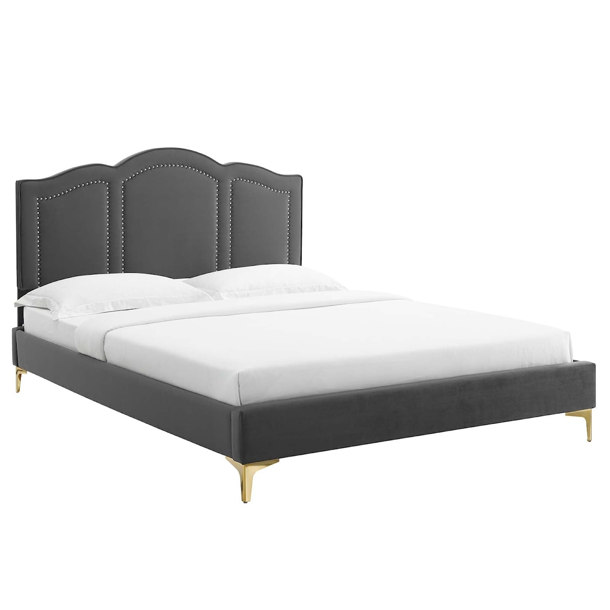 Modway Emerson Emerson Velvet Twin Platform Bed