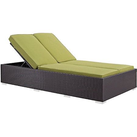 Double Outdoor Patio Chaise