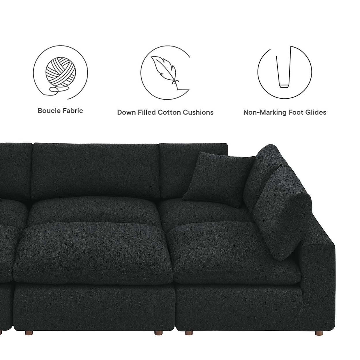 Modway Commix Sectional Sofa