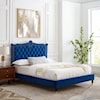 Modway Clara Clara Velvet Queen Platform Bed