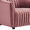 Modway Announce Announce Velvet Channel Armchair