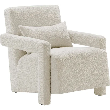 Mirage Boucle Upholstered Armchair